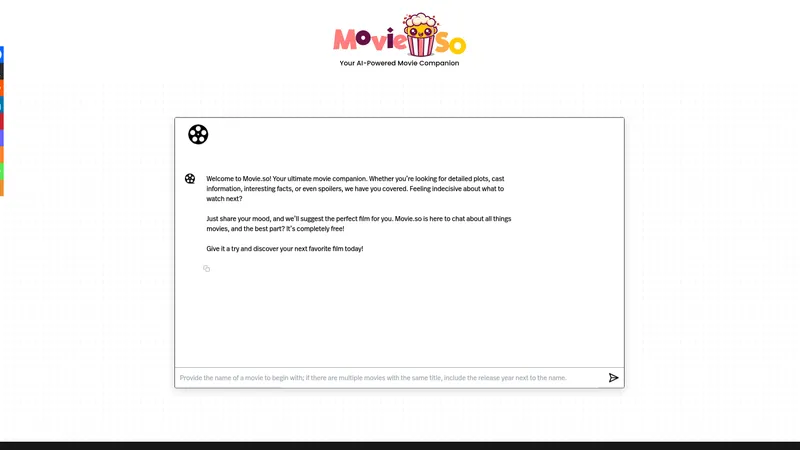 Your AI-Powered Movie Companion
