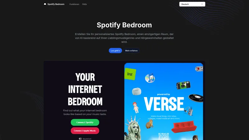 Spotify Bedroom