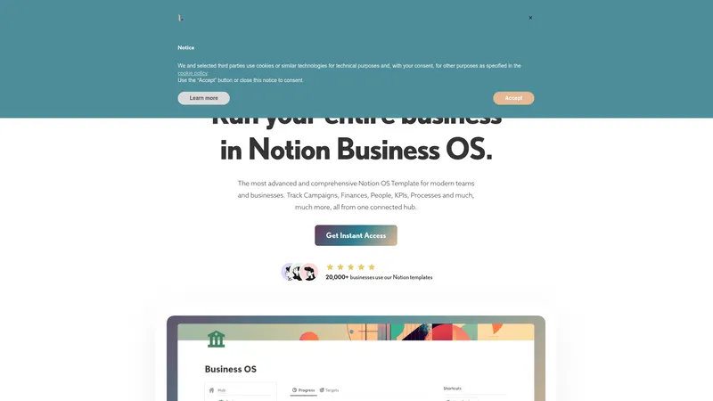 Notion Business OS