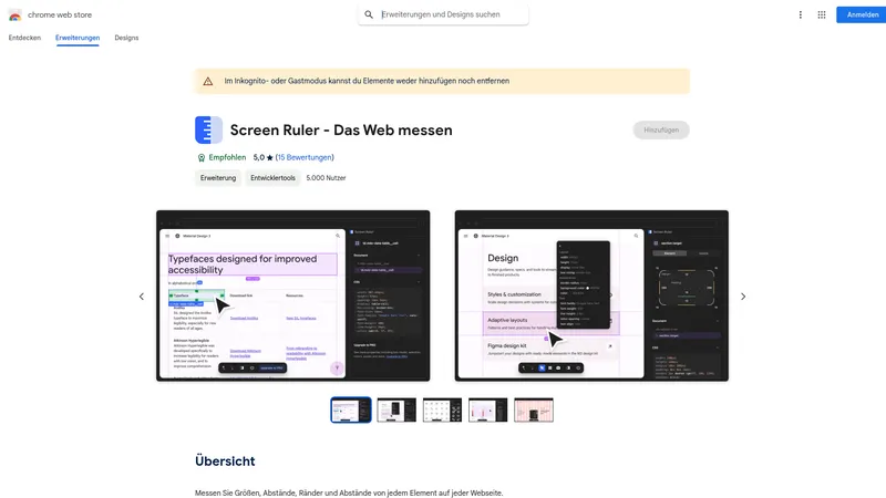 Screen Ruler - Measure The Web