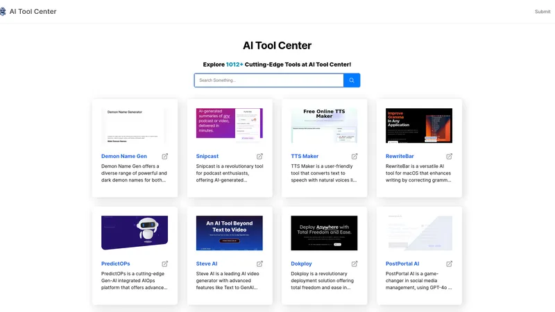 AI Tool Center