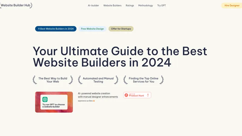 Website Builder Hub