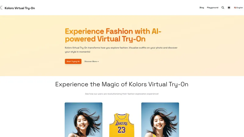 Kolors Virtual Try-On