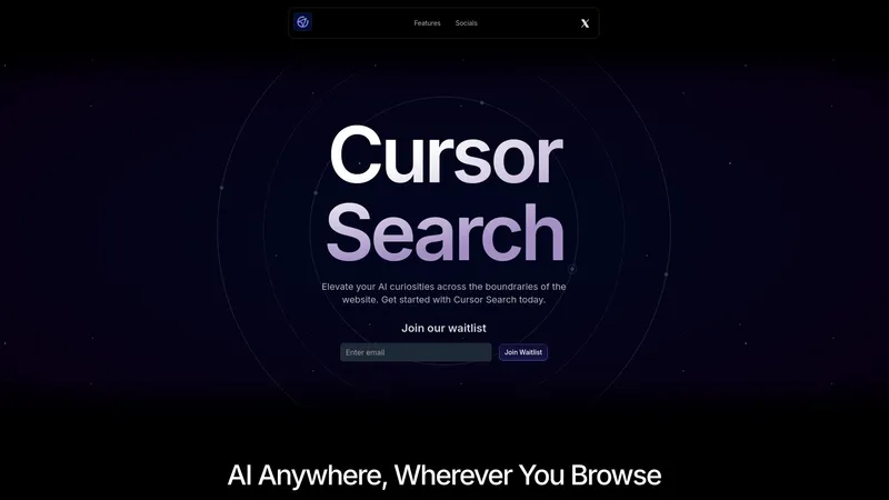 Cursor Search