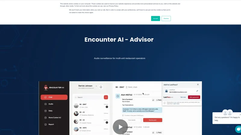 Encounter AI - Advisor