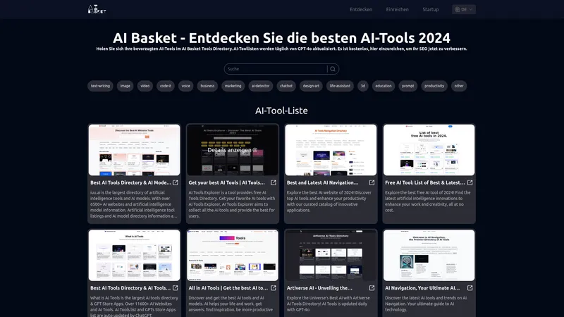 Open-source AI Basket Tools Directory