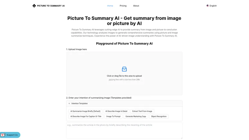 Picture To Summary AI