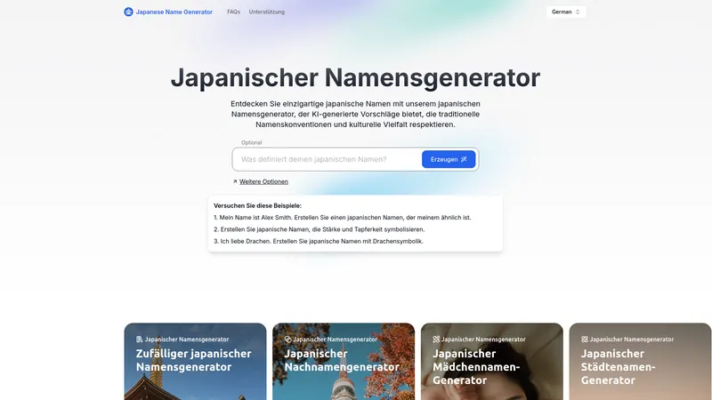 Japanese Name Generator