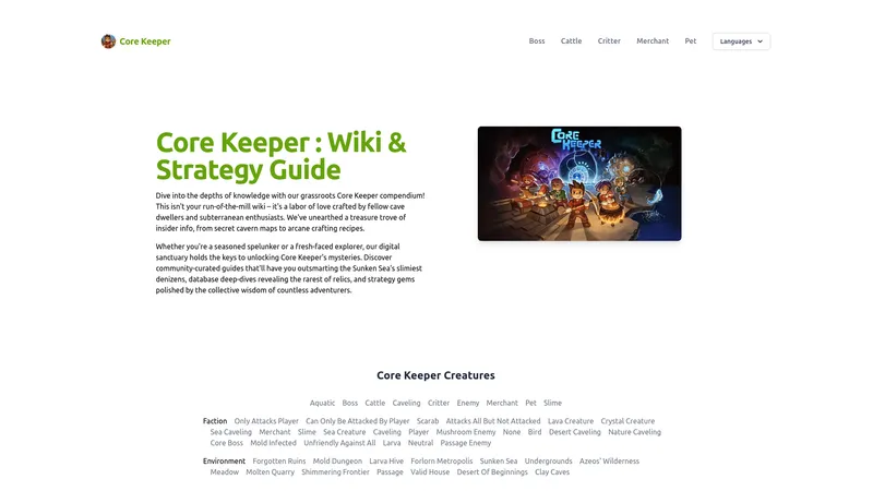 Core Keeper Wiki & Strategy Guide