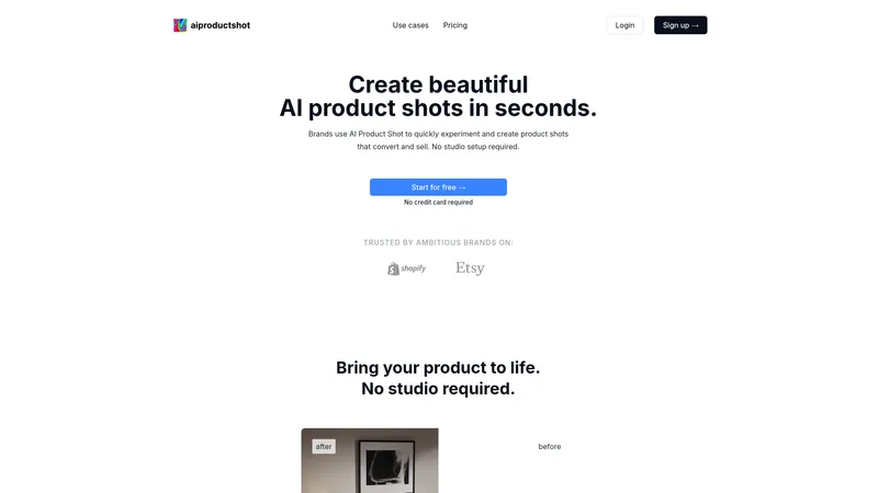 AI Product Shot