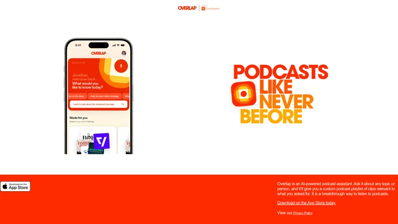 Overlap - AI Podcast App