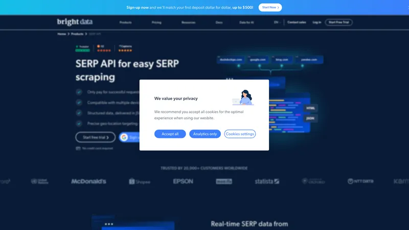 Bright Data SERP API