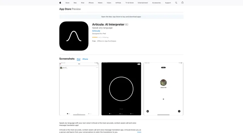 Articula: AI Interpreter