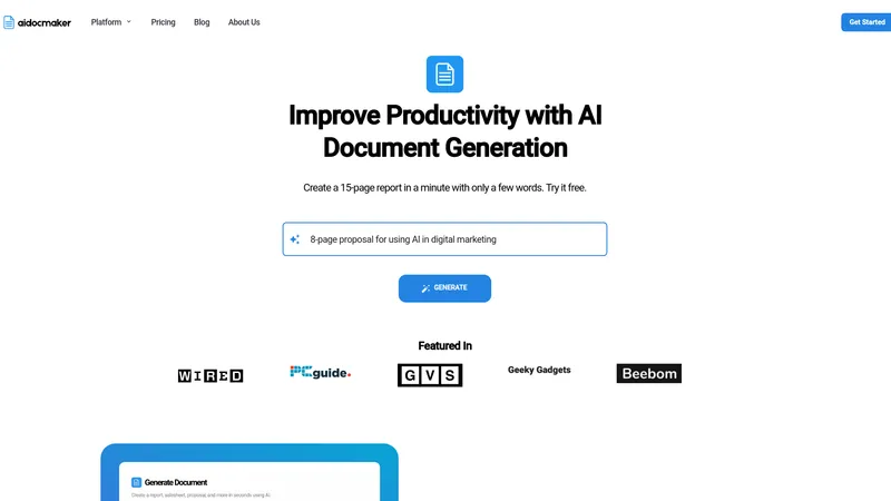 AI Document Creator