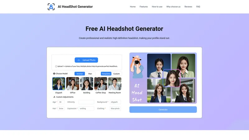 AI HeadShot Generator