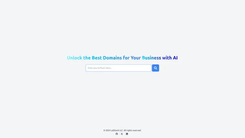 AI Domain Finder