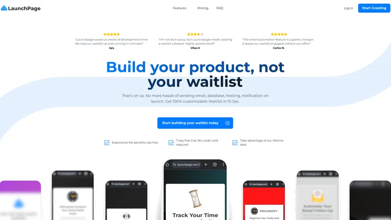 LaunchPage