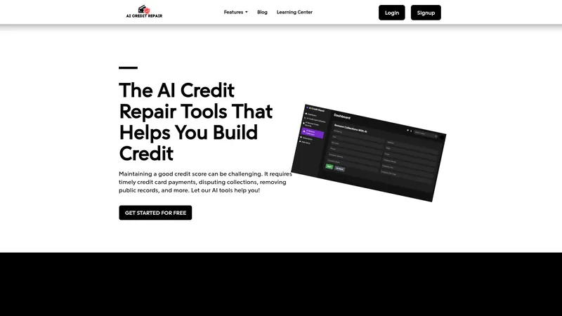 AI Credit Repair