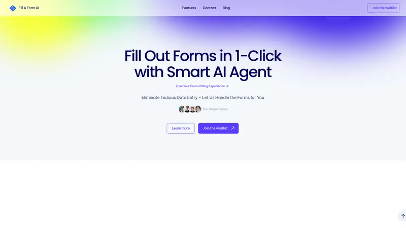 Fill A Form AI