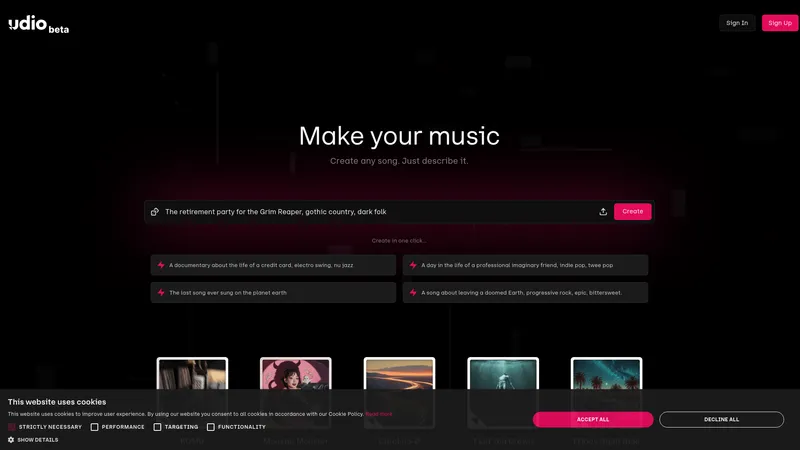 Udio | AI Music Generator